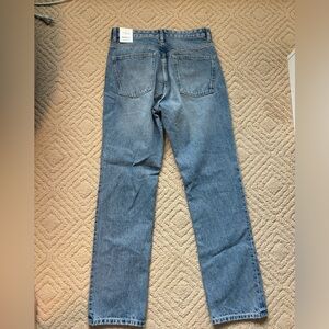 Zara straight leg jeans